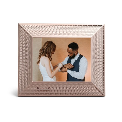 Mason Luxe by Aura Frames 9.7 inch 2K Wi-Fi Digital Picture Frame with Free  Unlimited Storage – Sandstone 