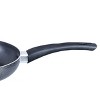 Brentwood 12in Frying Pan Aluminum Non-Stick in Gray - 3 of 4