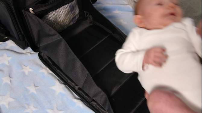 Baby Brezza Dante Back Pack Diaper Bag - Black, 2 of 12, play video