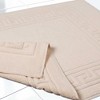 Modern Absorbent Bath Mat (Set of 2), 22" x 35" by Blue Nile Mills - 3 of 4