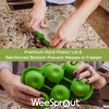 WeeSprout Silicone Freezer Tray w/ Clip on Lid Perfect Food Storage Container for Homemade Baby Food - 4 of 4