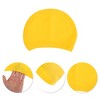 Unique Bargains Silicone Waterproof Embossed Swim Cap 1 Pc - 3 of 4