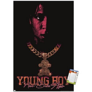 Trends International NBA Youngboy - Holy Unframed Wall Poster Prints - 1 of 4