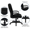 Emma and Oliver High Back Multi-Line Stitch Executive Swivel Office Chair with Arms - 3 of 4