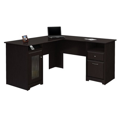 Photo 1 of Bush Furniture Cabot L Shaped Desk Espresso Oak WC31830-03K
BOX 1 OF 2
