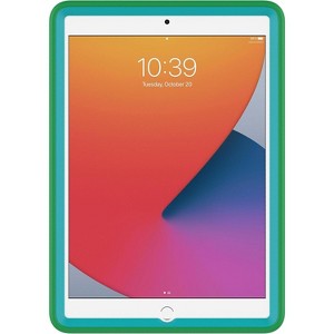 OtterBox KIDS EasyGrab Tablet Case for iPad (9th gen) - Curious Green (77-82954) - Refurbished - 1 of 3