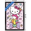 Trends International Hello Kitty: 21 Sugar Rush - Rainbow Framed Wall Poster Prints - 3 of 4