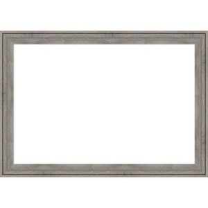 Amanti Art Regis Barnwood Grey Framed Dry Erase Magnetic Board - 1 of 4