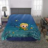 DC Comics Aquaman Kids Reversible Comforter & Sheet Set – 5-Piece Full Size Bedding, Super Soft - 2 of 4
