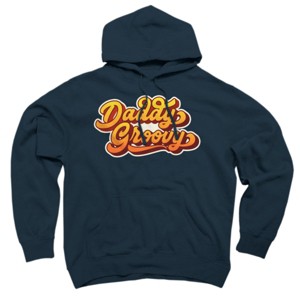 Adult Design By Humans Retro Vintage Daddys Groovy By AmberDawn888 Pullover Hoodie - 1 of 2