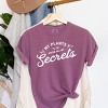 Simply Sage Market My Plants Know All My Secrets Garment Dyed Tee - 2XL - Berry - 3 of 4