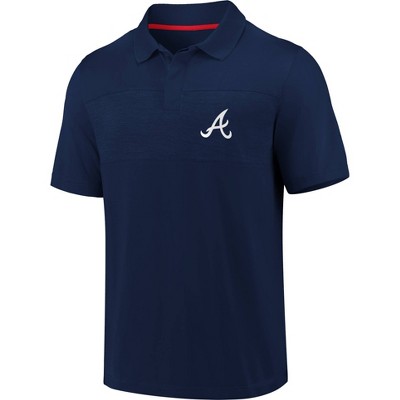 atlanta braves collared shirt