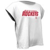 NBA Houston Rockets Women's White Round Neck Short Sleeve T-Shirt - 3 of 4