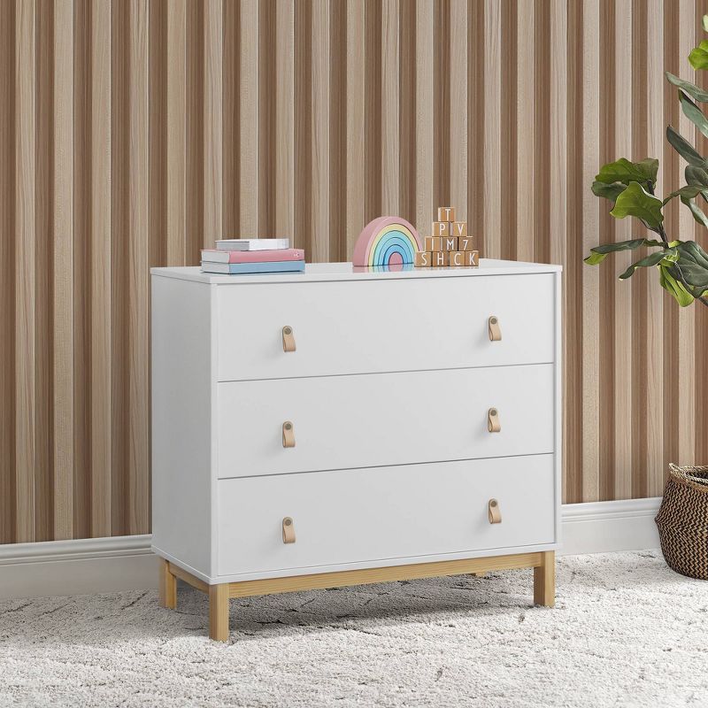 babyGap by Delta Children Legacy 3 Drawer Dresser with Leather Pulls and Interlocking Drawers, 3 of 7