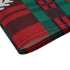 Unique Bargains Christmas Place Mats Linen Red Green White 13"x17.7" 2Pcs - 4 of 4