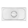 BIRDROCK HOME Stainless Steel Steam Table Pan Lids, 24 Gauge Steel, Fits 1/3-Size Hotel Pans, Perfect for Meal Prep, Cooking & Food Storage (6 Pack) - 4 of 4