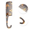 Unique Bargains Fashion Portable Wide Tooth Comb 1 Pc - 2 of 4