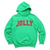 Jolly Varsity Arched Distressed - Women's Graphic Hoodie - 2 of 3