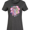 Women's LOL Surprise! Candylicious Original Graphic T-shirt Dress - Heather Charcoal - X-Large - 2 of 4