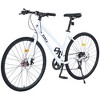 Whisen Adult Hybrid Bike, Road Bike with 7-Speed Gear, Double Disc Brake - 4 of 4