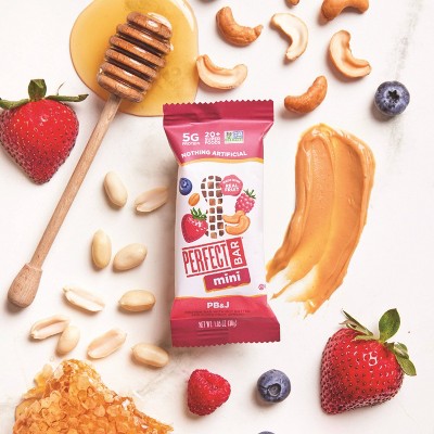 Perfect Bar Gluten-Free PB&J Mini Protein Bars - 6.3oz/6ct