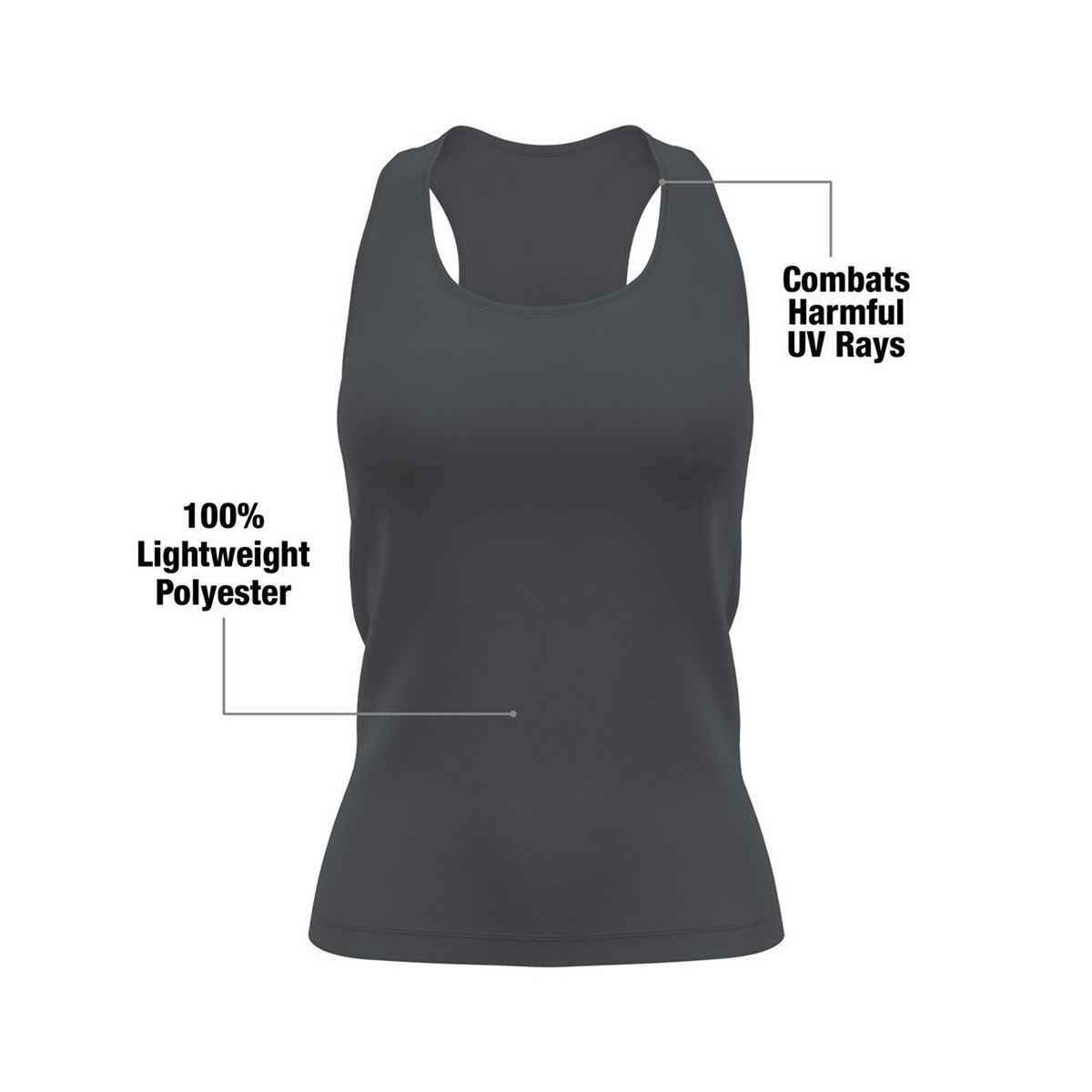 Women's Hofstra University Sport Tank Top Primary Logo - thumbnail 8