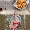 DII Woven Paper Placemat Set 6 Piece, Silver, 16x16" - 4 of 4