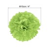 Unique Bargains Decorative Reusable Party Wedding Tissue Pom Poms Flowers 10 Pcs - 2 of 4