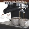 Espresso Machine with Grinder and Milk Frother Steam Wand, 20 Bar Coffee Maker with 95oz Water Tank, Professional 3 In 1 Espresso Maker (1450w) - 4 of 4