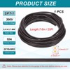 Unique Bargains Tinned Copper Insulated Heat Resistant PVC Covered 300V SPT-1 Round Wire 18AWG - 2 of 4
