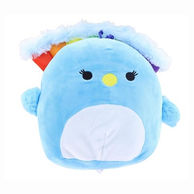 Squishmallows 8 Inch Plush Ceba The Rainbow Peacock Target