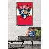 Trends International NHL Florida Panthers - Logo 21 Framed Wall Poster Prints - 2 of 4