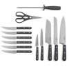 Martha Stewart Eastwalk 14pc Stainless Steel Cutlery Set Acacia Wood Block - 2 of 4