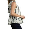 Women's HIGH NECK BACK BOW TOP - umgee - 3 of 4