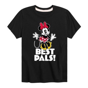 Girls' - Disney - Best Pals Minnie Short Sleeve Graphic T-Shirt - 1 of 4
