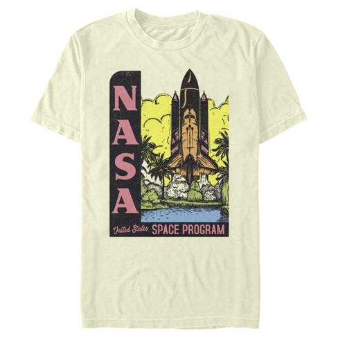 Men s Nasa Vintage Space Program T shirt Target