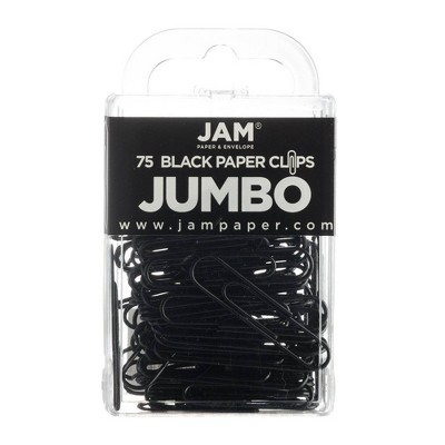 Business Source Paper Clips .045 Gauge Vinyl Coated Jumbo 250/box