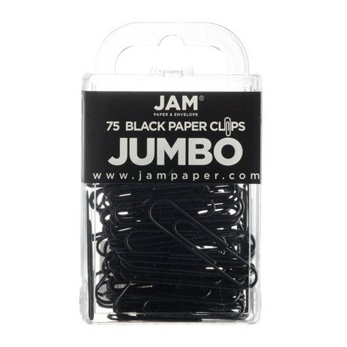 Large black paper sale clips