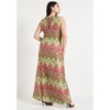 June + Vie by Roaman's Women's Plus Size Tank Top Maxi Dress - 3 of 4