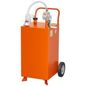 Portable Fuel Transfer Caddy - 35/40/45-Gallon Capacity with Two-Way Manual Pump - 1 of 4