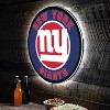 Evergreen Ultra-Thin Edgelight LED Wall Decor, Round, New York Giants- 23 x 23 Inches Made In USA - 2 of 4