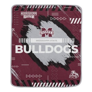 NCAA Mississippi State Bulldogs Game Tech Ultra Cozy Throw Blanket - 1 of 2