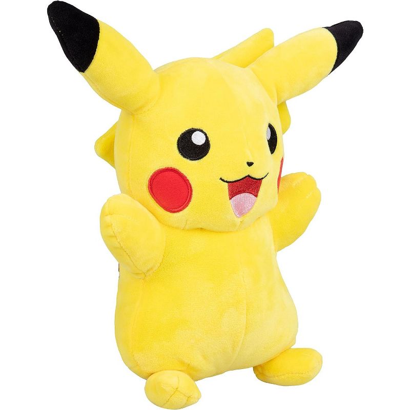 Jazwares Pokemon Pikachu Plush Stuffed Animal Toy 12", 1 of 6
