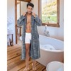 ADR Plush Fleece Men's Robe, Soft Cozy Warm Men's Bathrobe, Bath Robe - 2 of 4