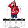 Coolmee Women Plus Size Christmas Casual Lightweight Crew Neck Long Sleeve Knit Loose Pullover Tops - 4 of 4