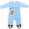 Disney Mickey Mouse Winnie the Pooh Cars Baby 2 Pack Zip Up Sleep N' Plays Newborn to Infant - 2 of 4