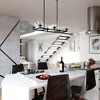 Vaxcel Lander 6 - Light Chandelier in  Matte Black - 2 of 4