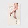 Women's 30D Semi Opaque Control Top Tights - A New Day™ Soft Brown - 2 of 2