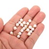 Unique Bargains Plastic Bulk Elegant DIY Crafts Jewelry Making Pearl Pendant 100 Pcs - 3 of 4