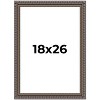 PosterPalooza | Ornate Black Picture Frame - UV Acrylic, Foam Board Backing, Hanging Hardware - 2 of 4